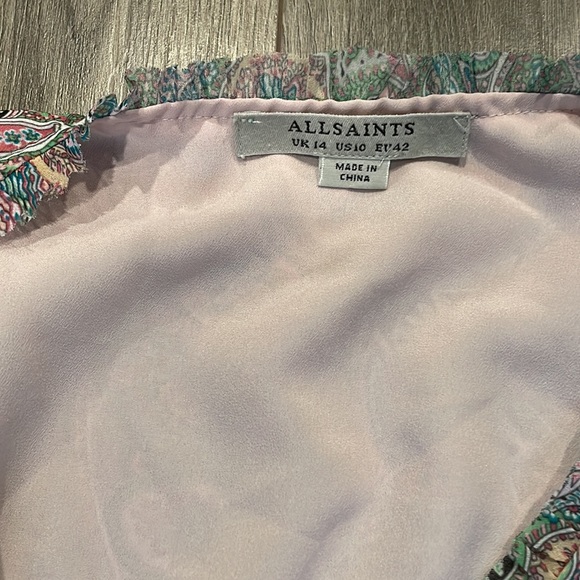 All Saints Wrap Dress - Picture 3 of 4